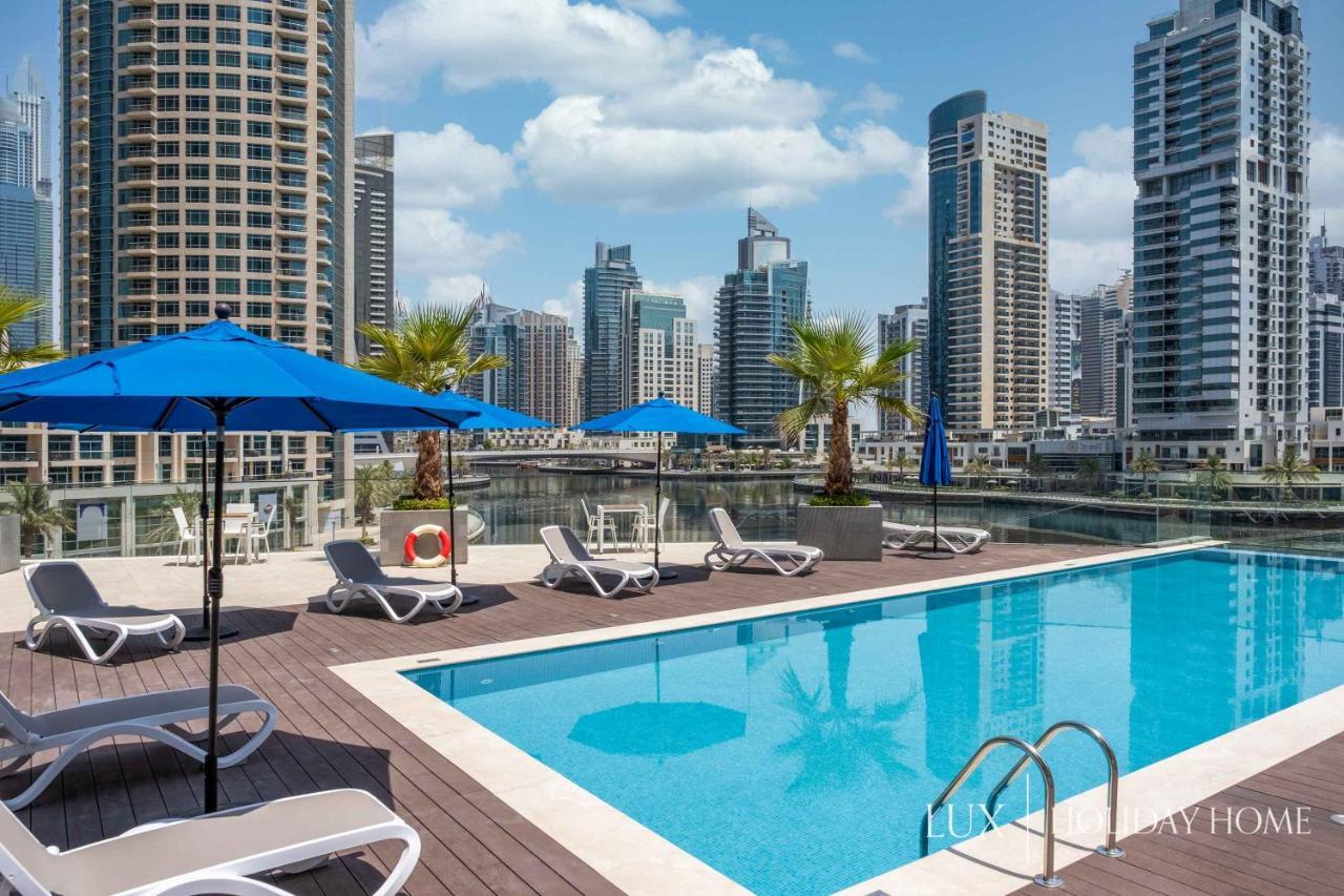 Lux - Contemporary Suite With Full Marina View 迪拜 外观 照片